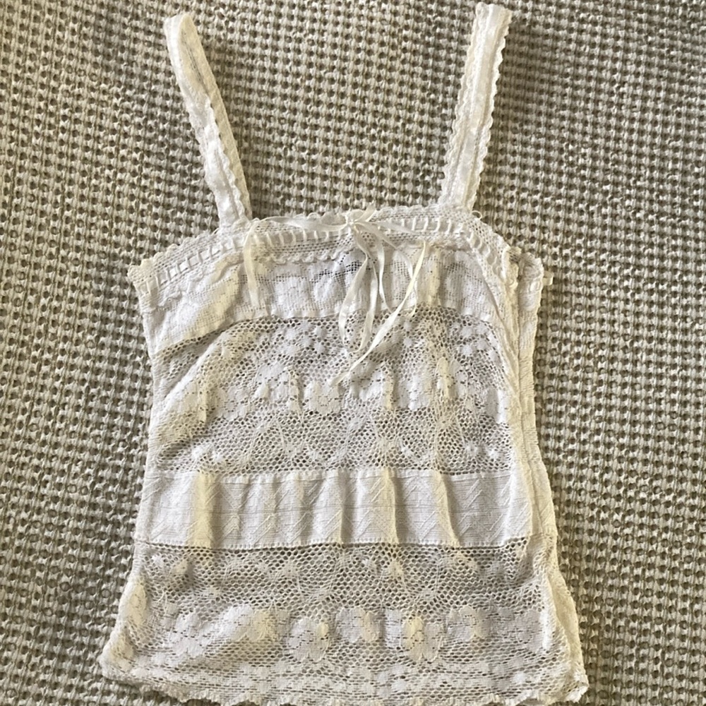 Crocheted top